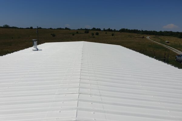 metal roof on barn